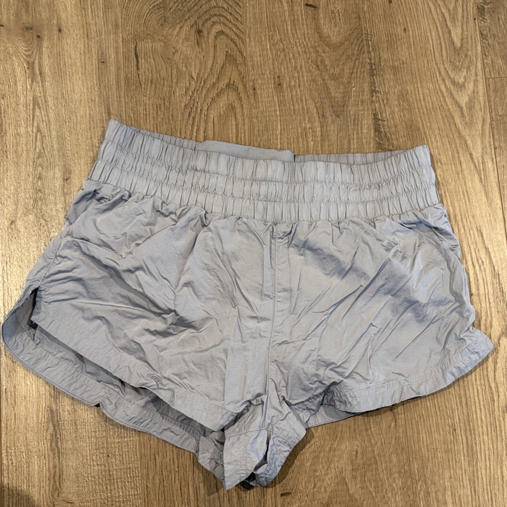 Varley Soft Gray Women's Athletic Shorts
